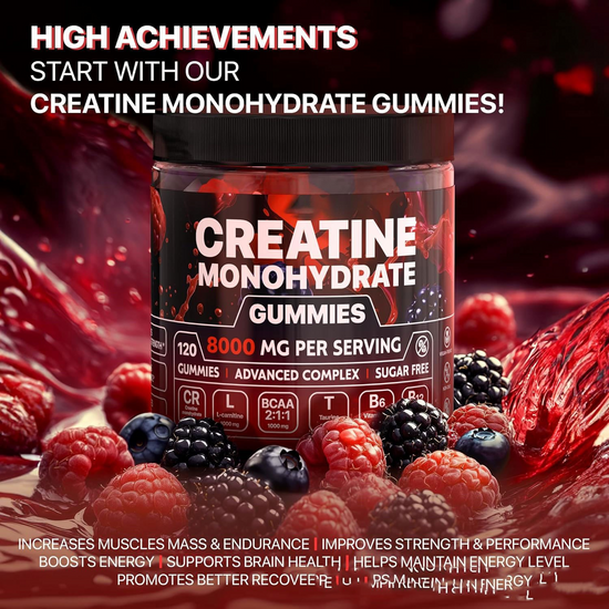 PowerFuel™ Creatine Gummies 🍓💪