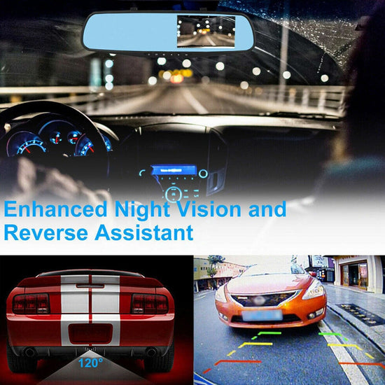 DriveGuard™ Smart Mirror Dash Cam 🚗📸