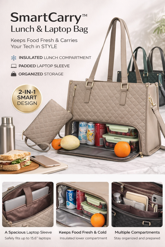SmartCarry™ – Work Smart, Eat Fresh 💼🥗