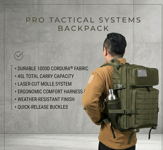 TactiCore™ Tactical Backpack – Built for Extreme Conditions