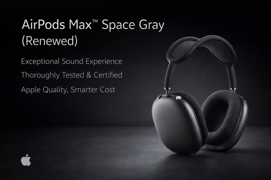 AirPods Max™ Space Gray (Renewed) 🎧✨