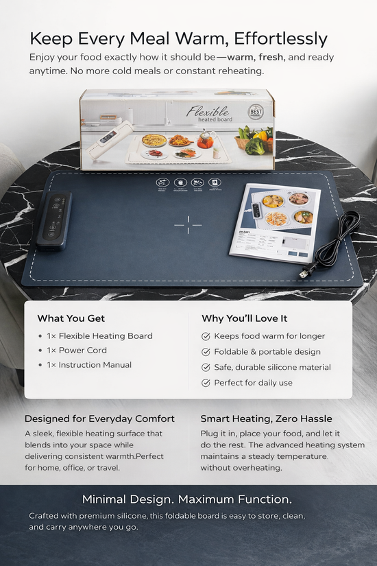 HeatFlex™ – Smart Heat, Everyday Comfort 🔥